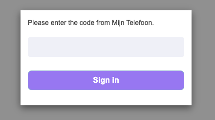 login enter otp